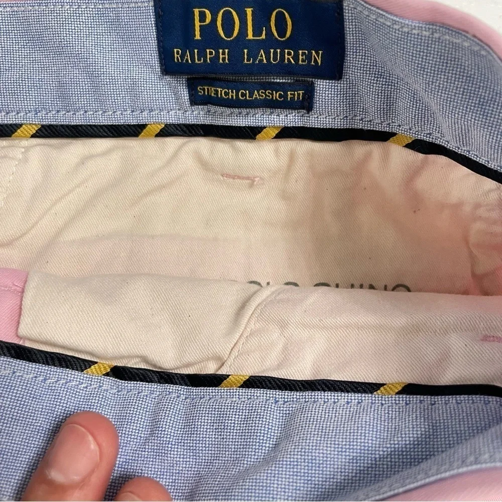 Polo Ralph Lauren Pink Chino Shorts Men’s Size 40 Classic Preppy Golf Coastal